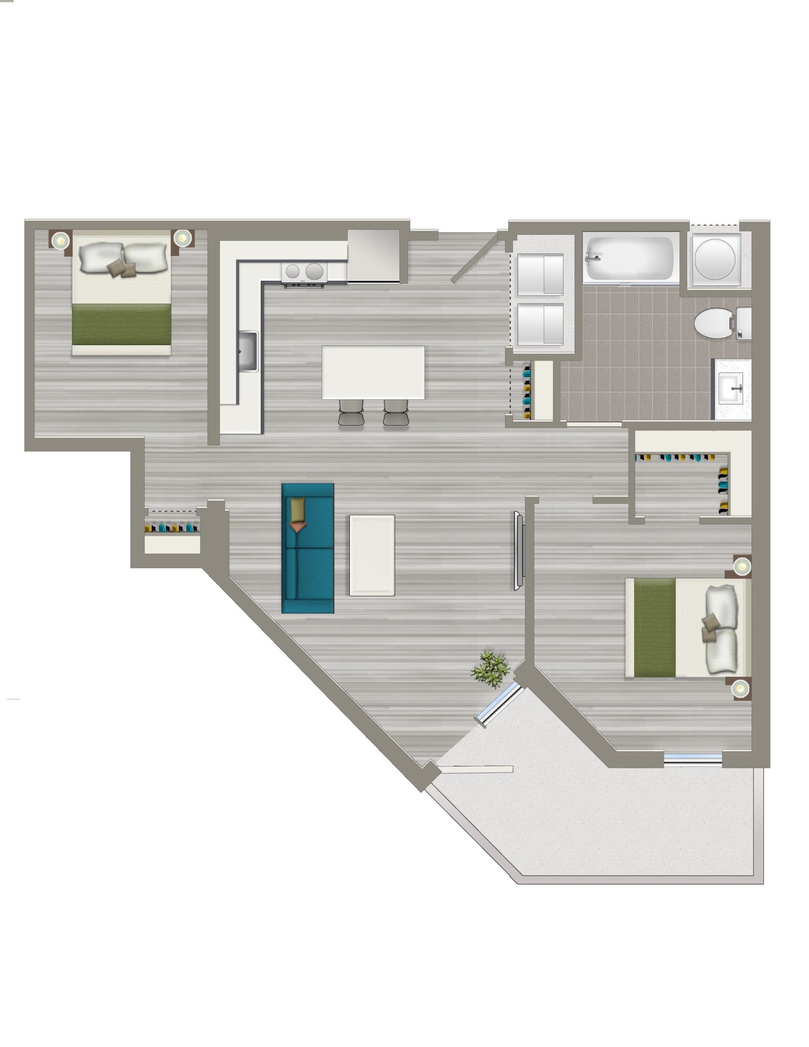 Avec-Floorplan-1-Bedroom-Den-Luxury-Apartment