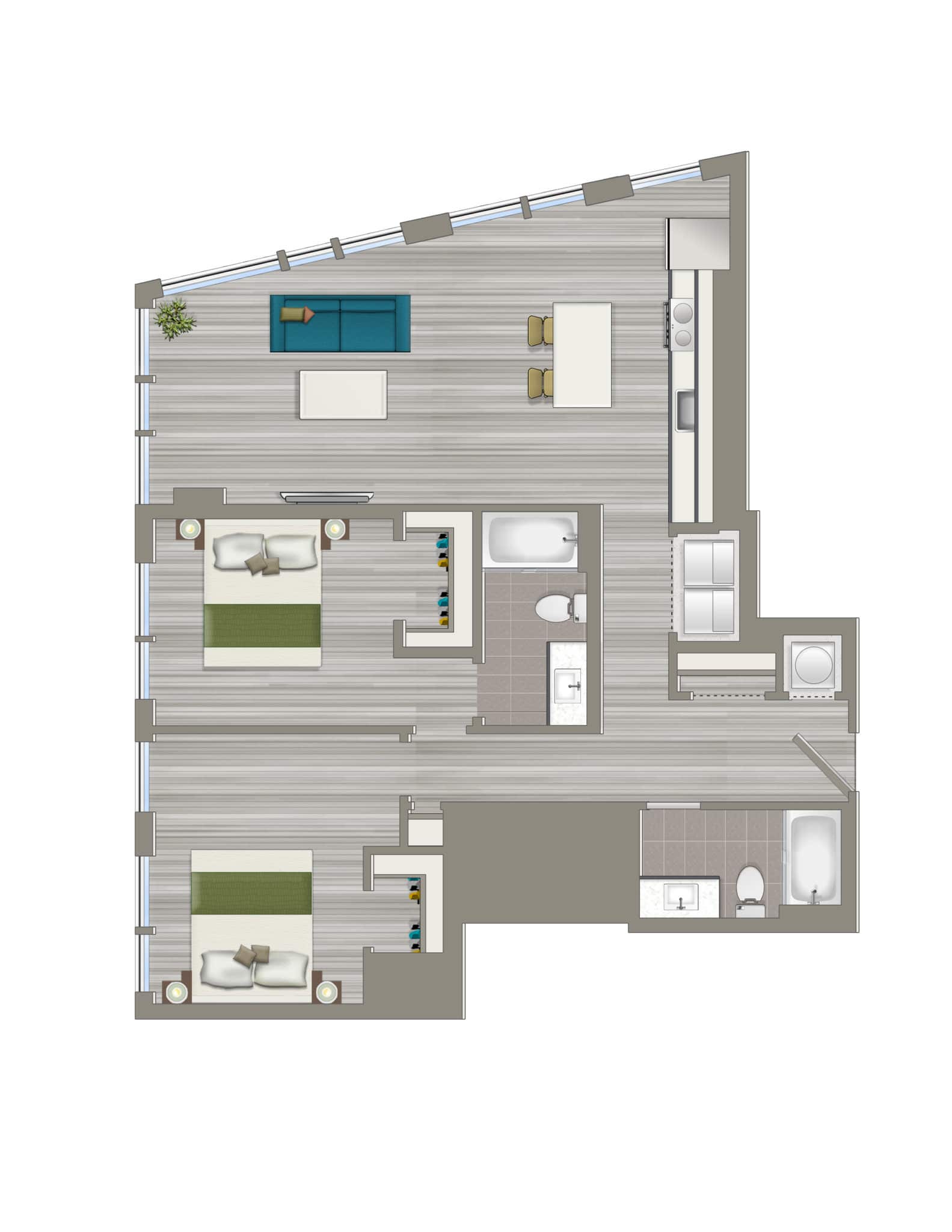 Avec-on-H-Street-two-Bedroom-floorplan-I
