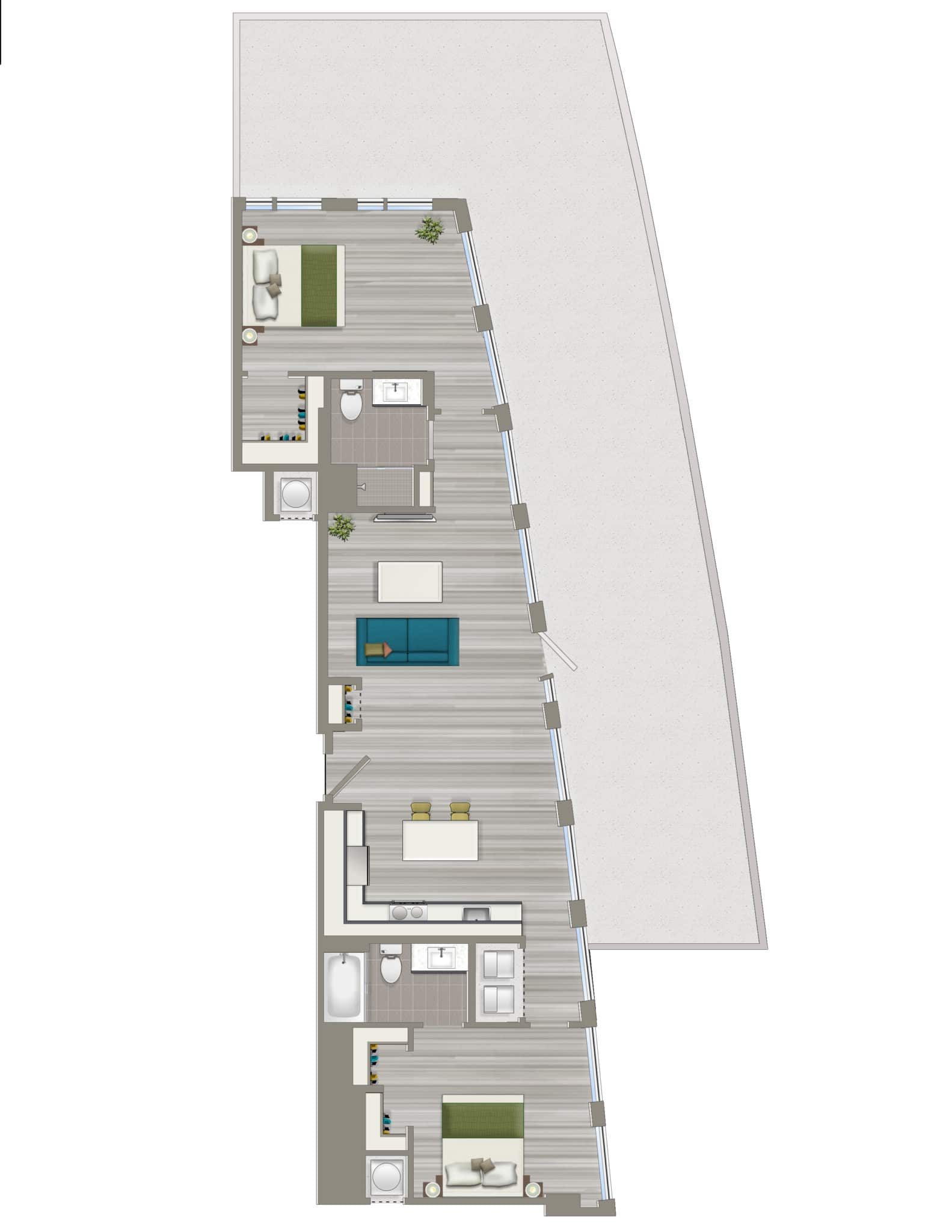 Avec-on-H-Street-two-Bedroom-floorplan-K