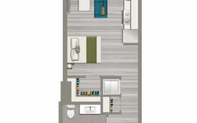 Featured Floor Plan: Studio D